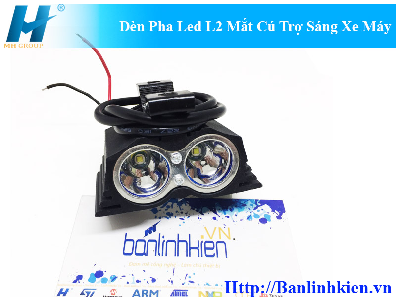 Đèn Trợ Sáng Xe Máy L2 3 Chế Độ TS-L2-3M