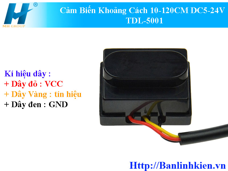 Cảm Biến Khoảng Cách 10-120CM DC5-24V TDL-5001