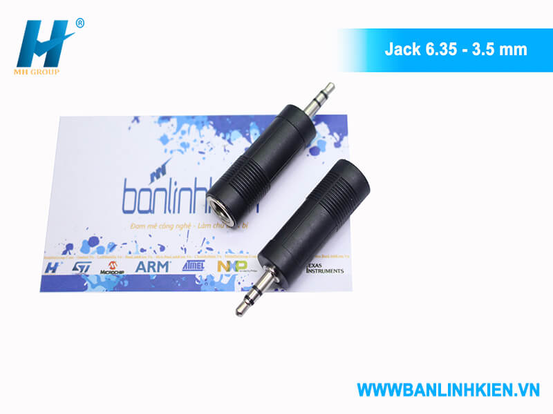 Jack Audio Chuyển Đổi 6.35MM Sang 3.5MM Mono