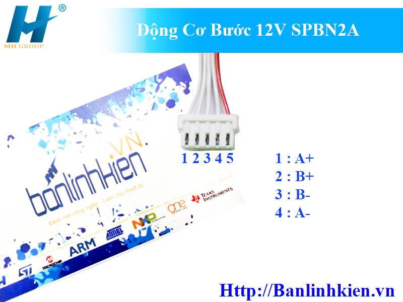 Động Cơ Bước 12V SPBN2A