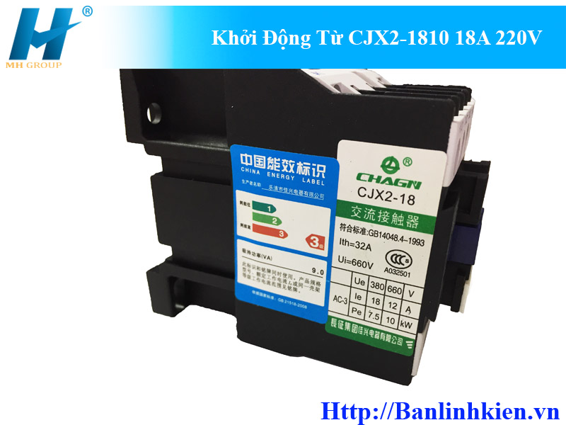 Khởi Động Từ CJX2-1810 18A 220V