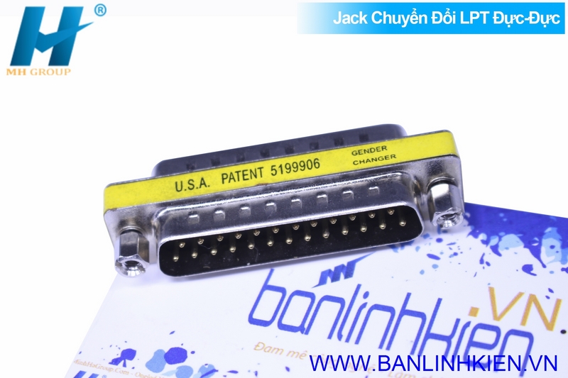 Jack Chuyển Đổi LPT Đực-Đực