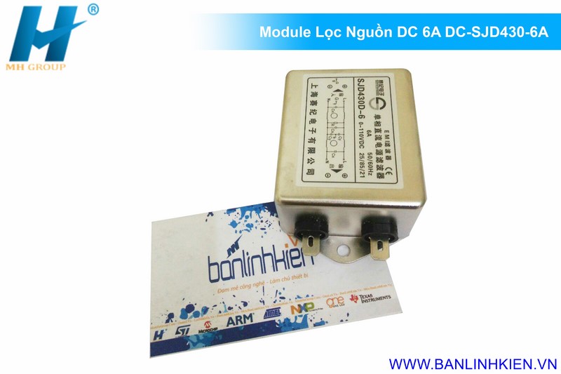 Module Lọc Nguồn DC 6A DC-SJD430-6A