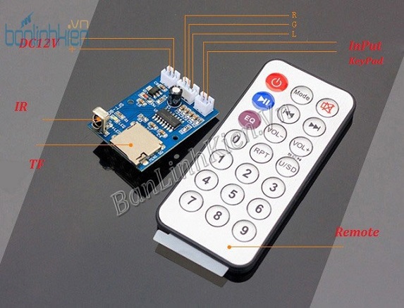 Module Giải Mã WAV+MP3