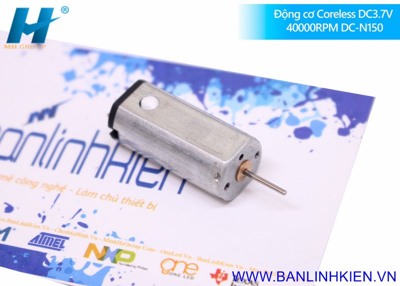 Động Cơ Coreless DC3.7V 40000RPM DC-N150