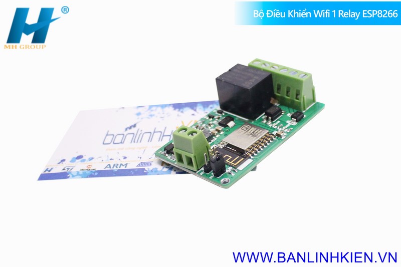 Bộ Điều Khiển Wifi 1 Relay ESP8266