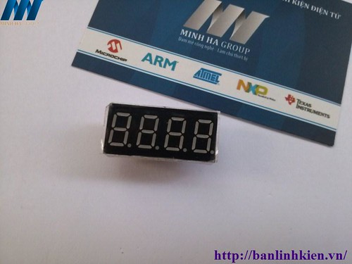 Led 7 0.36 4 Số Anot (Sáng Đỏ)
