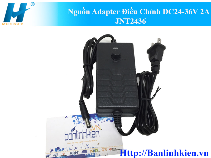 Nguồn Adapter Điều Chỉnh DC24-36V 2A JNT2436