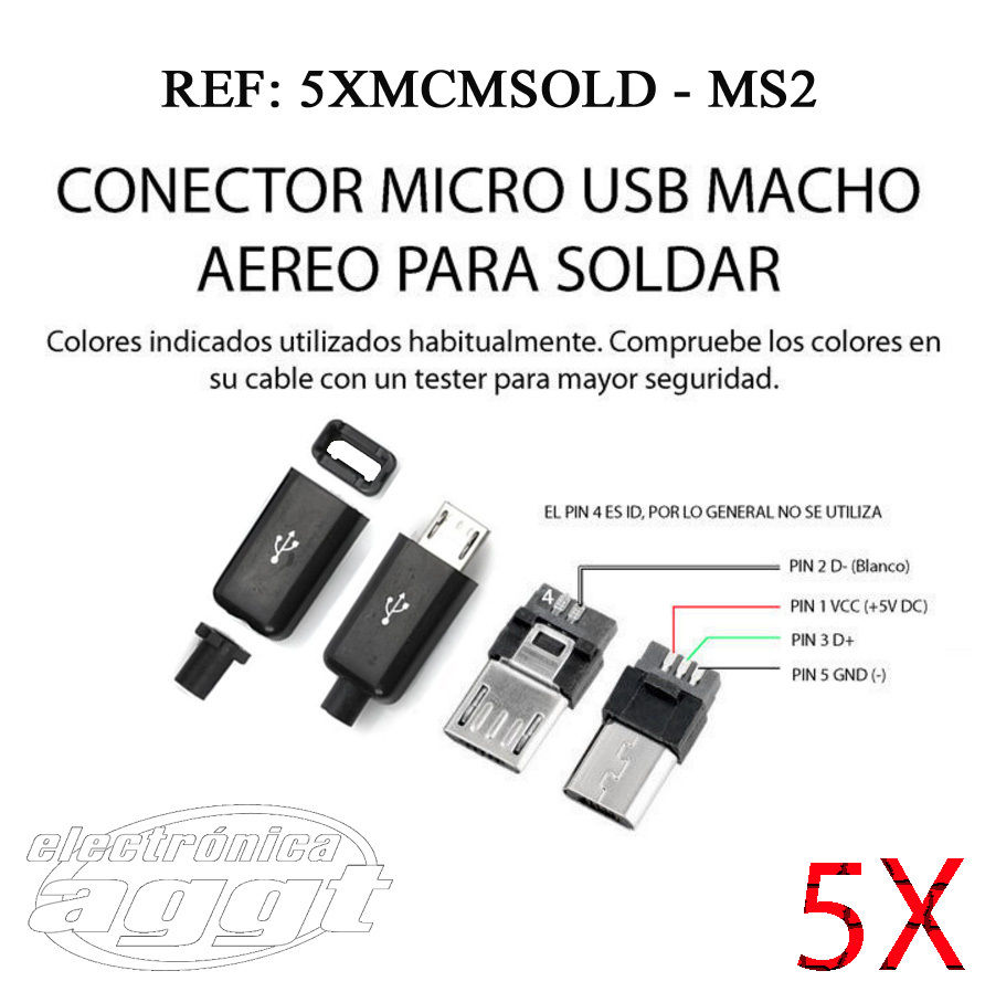 Đầu Jack MicroUSB Đực