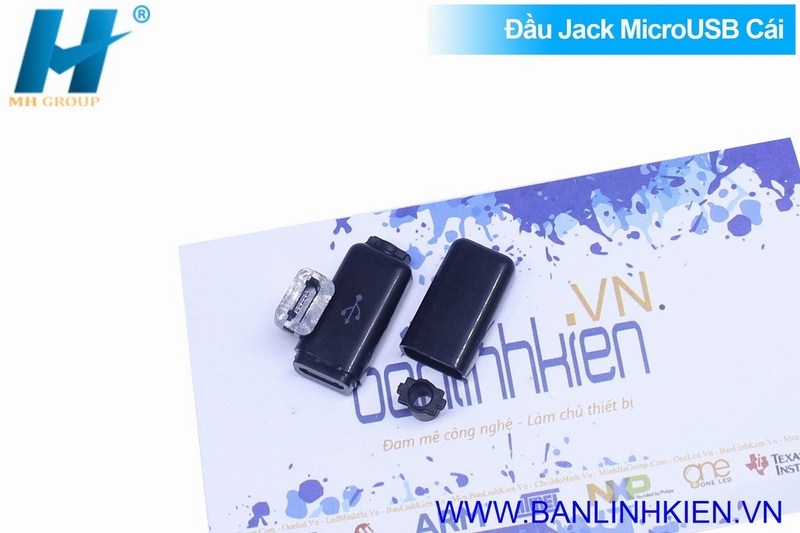 Đầu Jack MicroUSB Cái