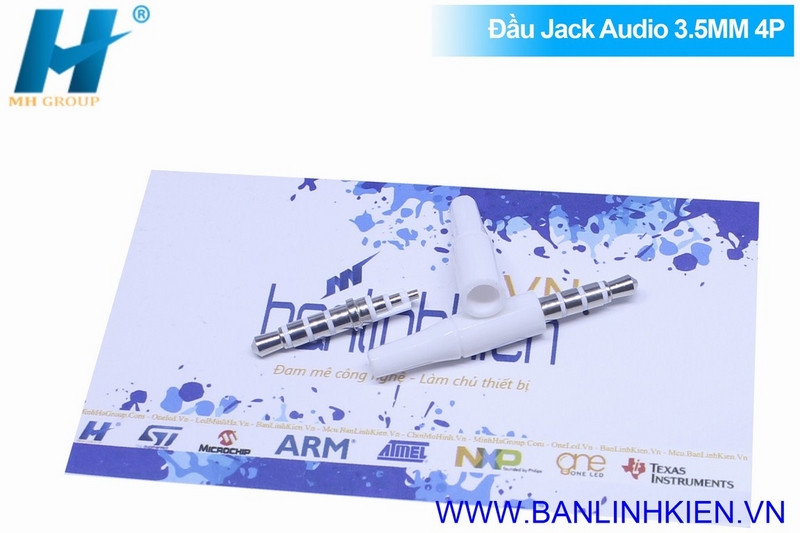 Đầu Jack Audio 3.5MM 4P JA35-4P