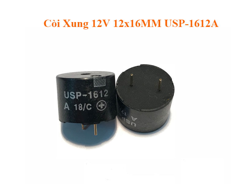 Còi Xung 12V 12x16MM USP-1612A