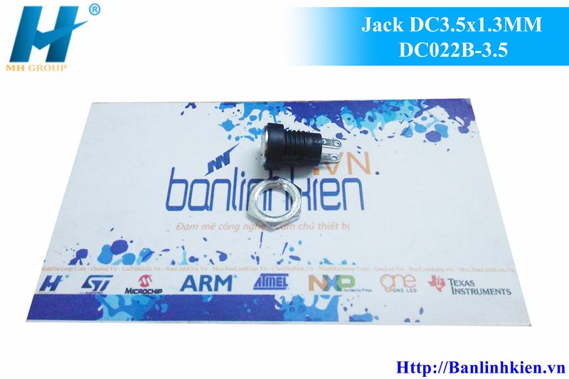 Jack DC3.5x1.3MM DC022B-3.5