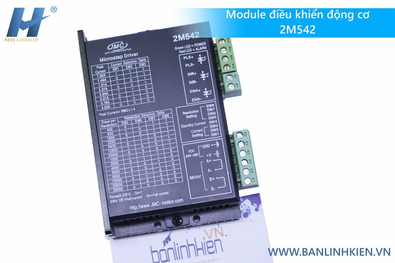 Module Điều Khiển Động Cơ Bước 2M542 (DM542) 24-50VDC 4.2A