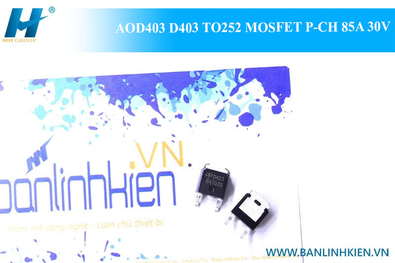 AOD403 D403 TO252 MOSFET P-CH 85A 30V