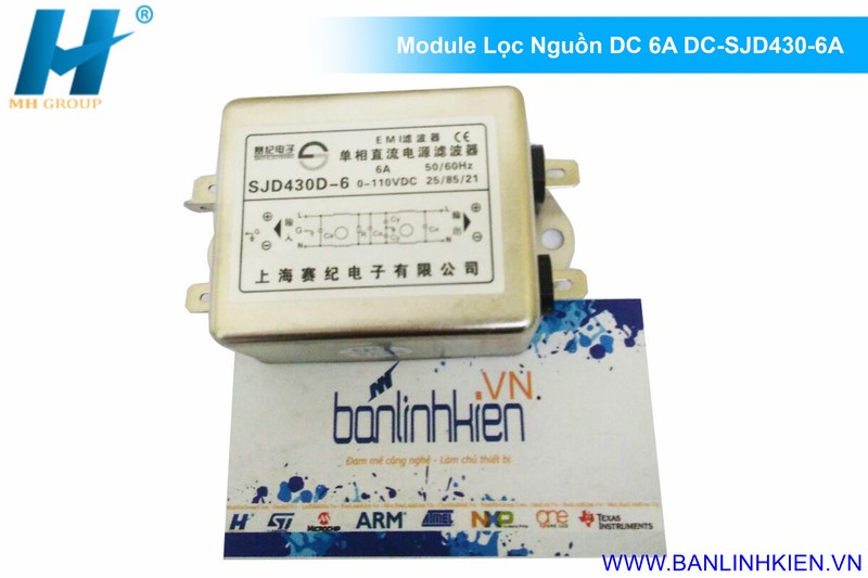 Module Lọc Nguồn DC 6A DC-SJD430-6A