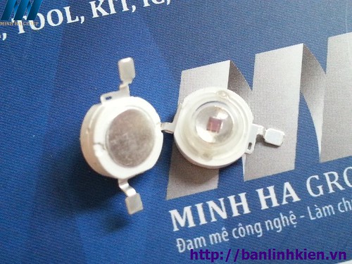 LED 3W Màu Đỏ Luxeon