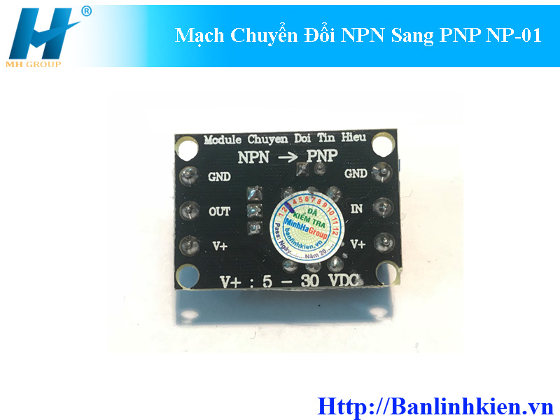 Mạch Chuyển Đổi NPN Sang PNP NP-01