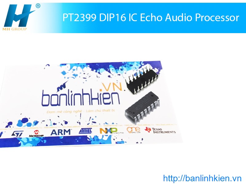 PT2399 DIP16 IC Echo Audio Processor