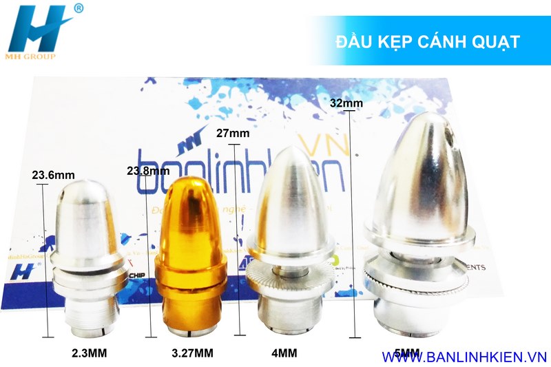 Đầu Kẹp Cánh Quạt 3.17MM DK-MB317