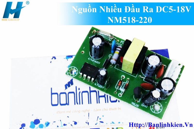 Nguồn Nhiều Đầu Ra Cho Bếp Từ DC5V-12V-18V