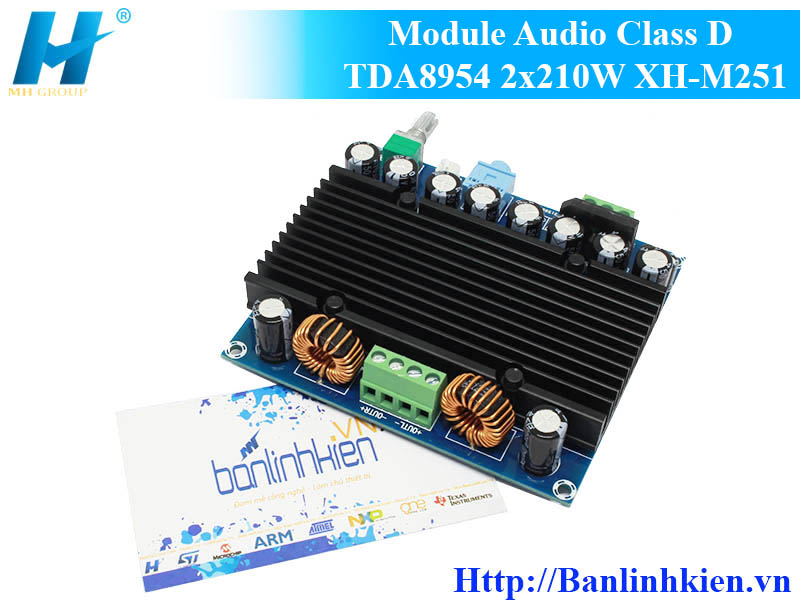 Module Audio Class D TDA8954 2x210W XH-M251