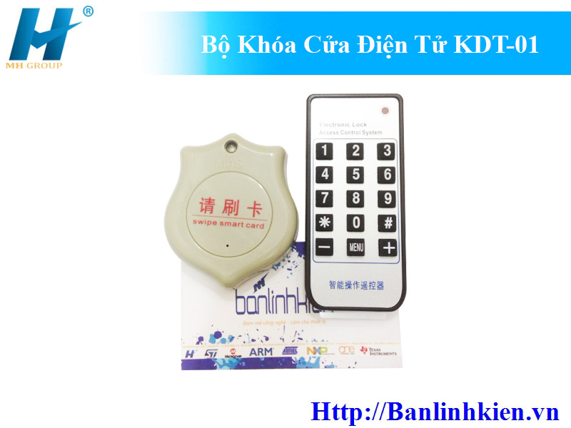 Bộ Khóa Cửa Điện Tử KDT-01 Ổ Hai Chiều KDT-01-2C