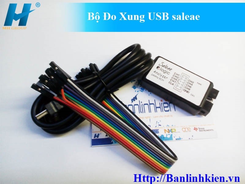 Bộ Đo Xung USB Saleae 24MHz 8CH