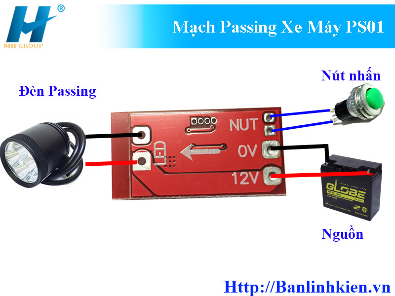 Mạch Passing Xe Máy PS01