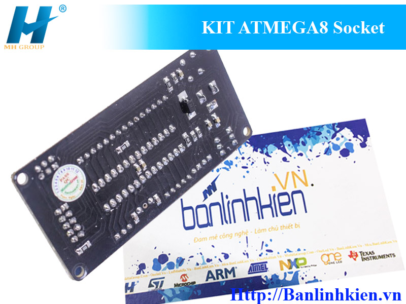 KIT ATMEGA8 Socket