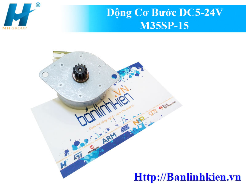 Động Cơ Bước DC5-24V M35SP-15