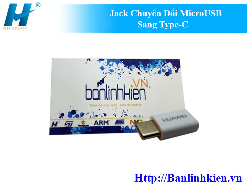 Jack Chuyển Đổi MicroUSB Sang Type-C HuaWei