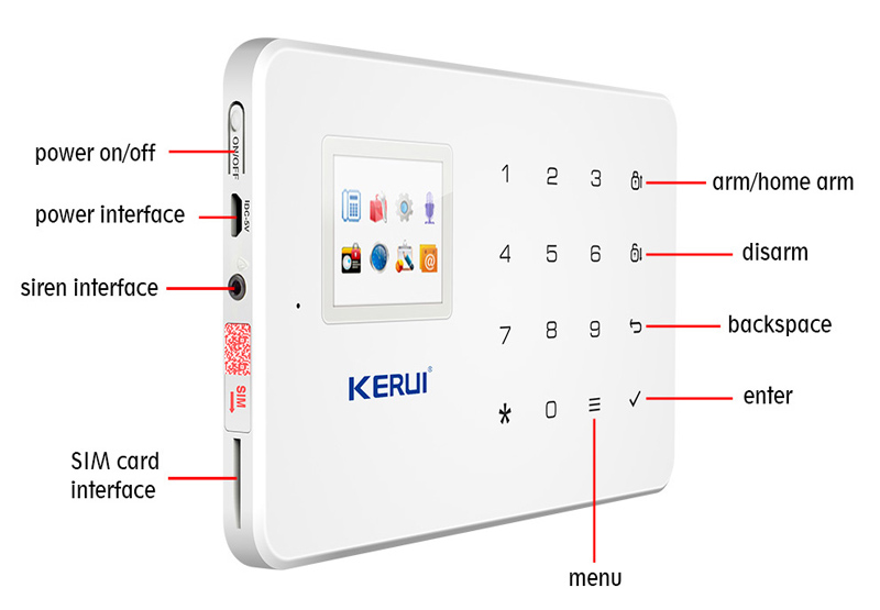 Bộ Chống Trộm GSM G18 KERUI-G18