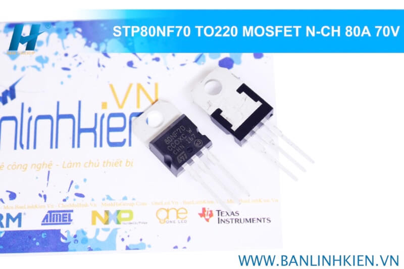 STP80NF70 TO220 MOSFET N-CH 80A 70V