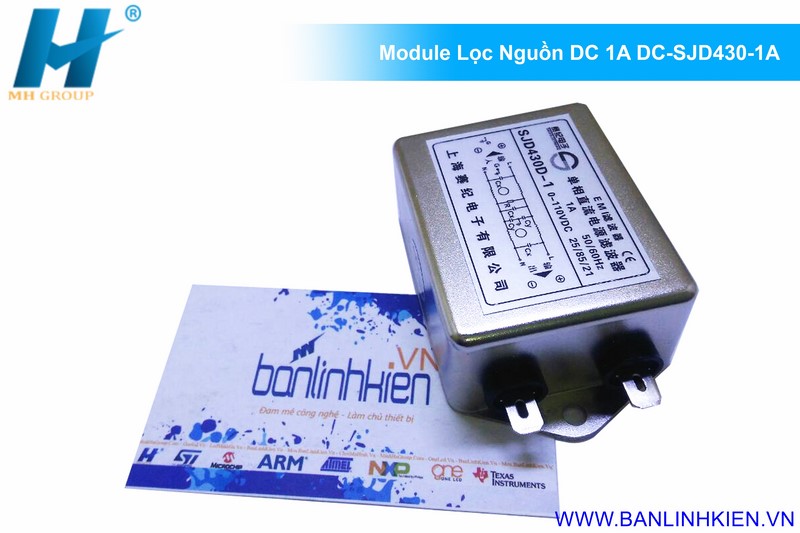 Module Lọc Nguồn DC 1A DC-SJD430-1A