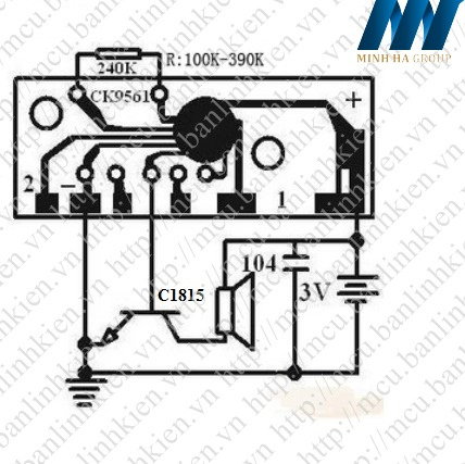 Module Phát Nhạc KD9561