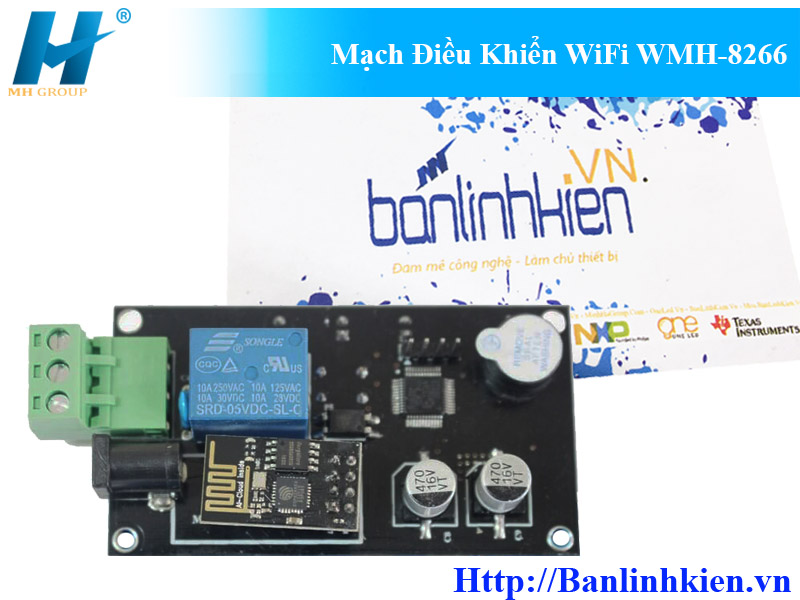 Mạch Điều Khiển WiFi WMH-8266