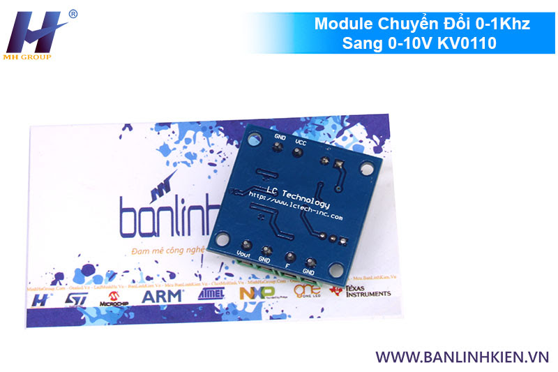 Module Chuyển Đổi 0-1Khz Sang 0-10V KV0110