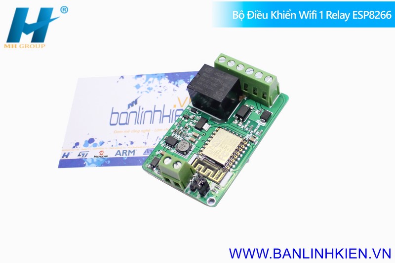 Bộ Điều Khiển Wifi 1 Relay ESP8266