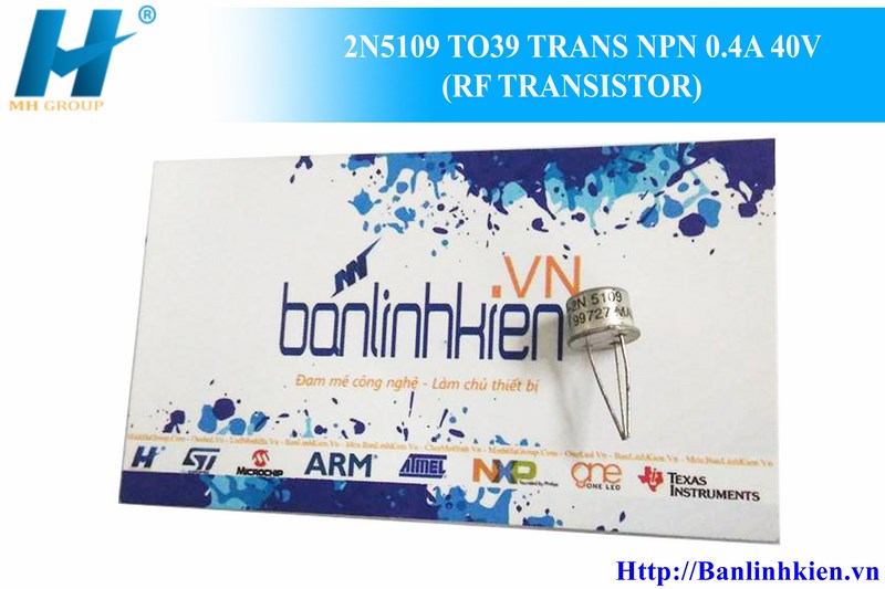 2N5109 TO39 TRANS NPN 0.4A 40V (RF TRANSISTOR)