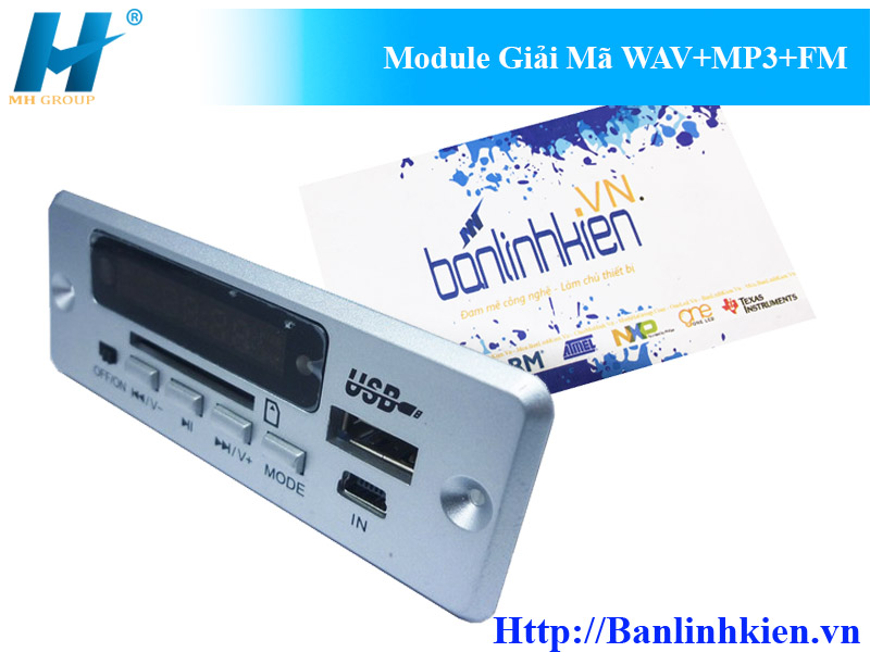 Module Giải Mã WAV+MP3+FM