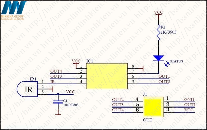 Module Thu Hồng Ngoại TH38-01