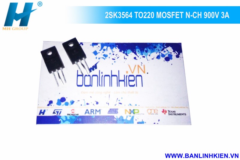 2SK3564 TO220 MOSFET N-CH 900V 3A