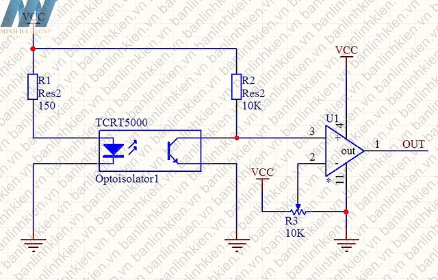 Mắt Đọc Encoder ITR9608-F (Mắt Nhận Chữ U)