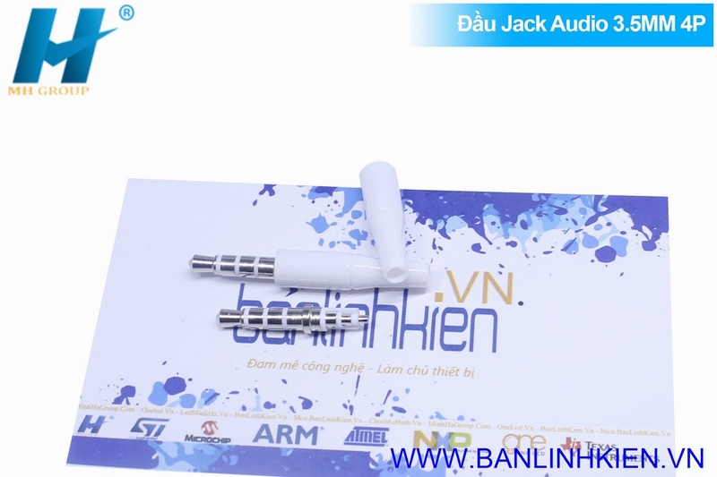 Đầu Jack Audio 3.5MM 4P JA35-4P