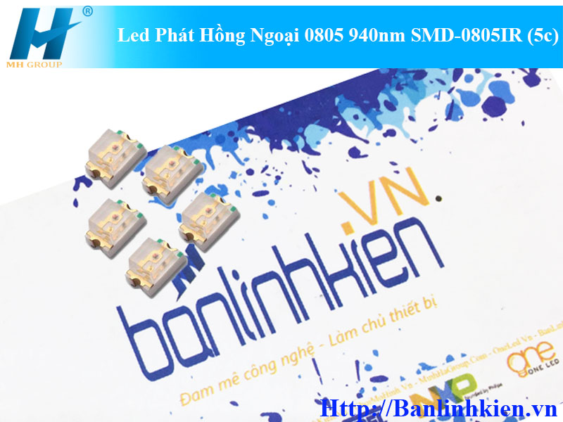 Led Phát Hồng Ngoại 0805 940nm SMD-0805IR (5c)