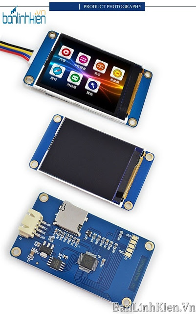 LCD TFT 2.2 UART HMI (Ver China)