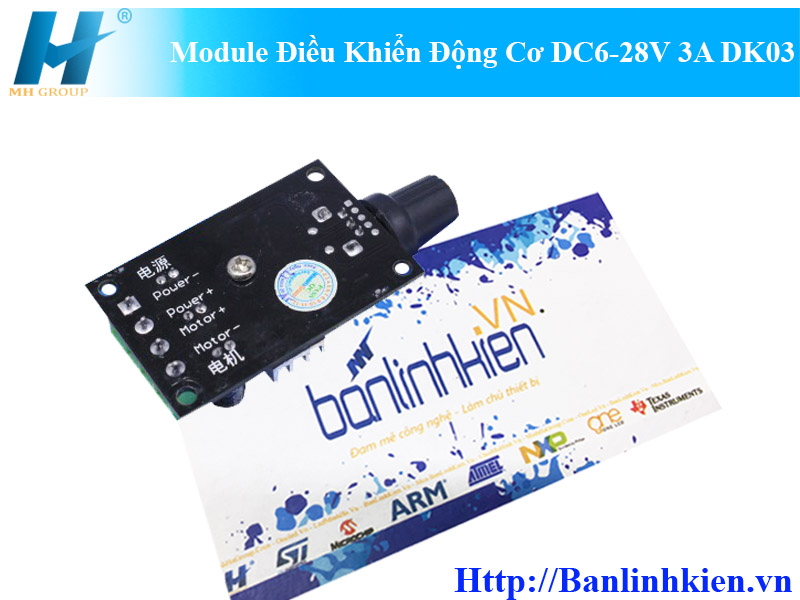 Module Điều Khiển Động Cơ DC6-28V 3A DK03