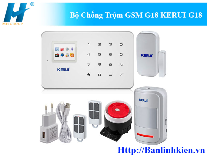 Bộ Chống Trộm GSM G18 KERUI-G18