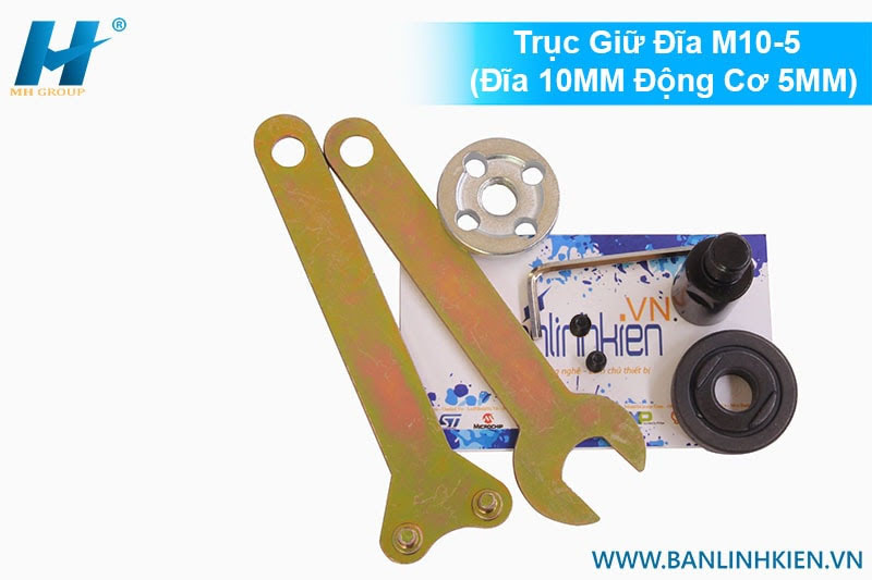 Trục Giữ Đĩa M10-5 (Đĩa 10MM Động Cơ 5MM)